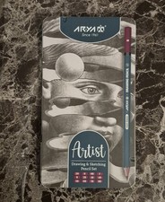 Arya Artist Drawing & Sketching Pencil Set. 12 Pencils. New In Box