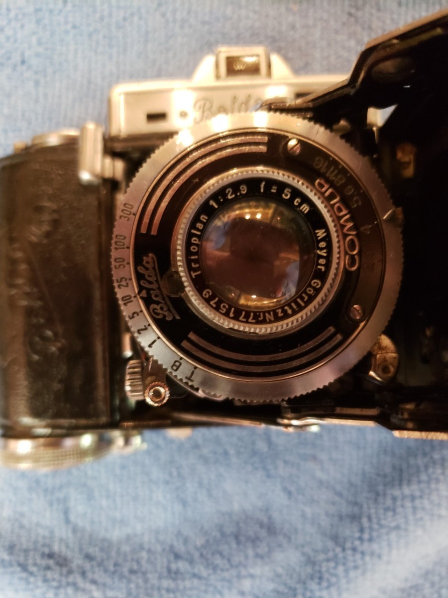 Balda Super Baldina Meyer Trioplan 5cm f2.9 lens with Orig Balda Super Baldina Meyer Trioplan 5cm f2.9 lens with Orig