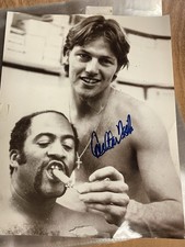 Carlton (“Pudge”) Fisk Light Up A VictoAutographed PhotoBoston Red Sox Catcher