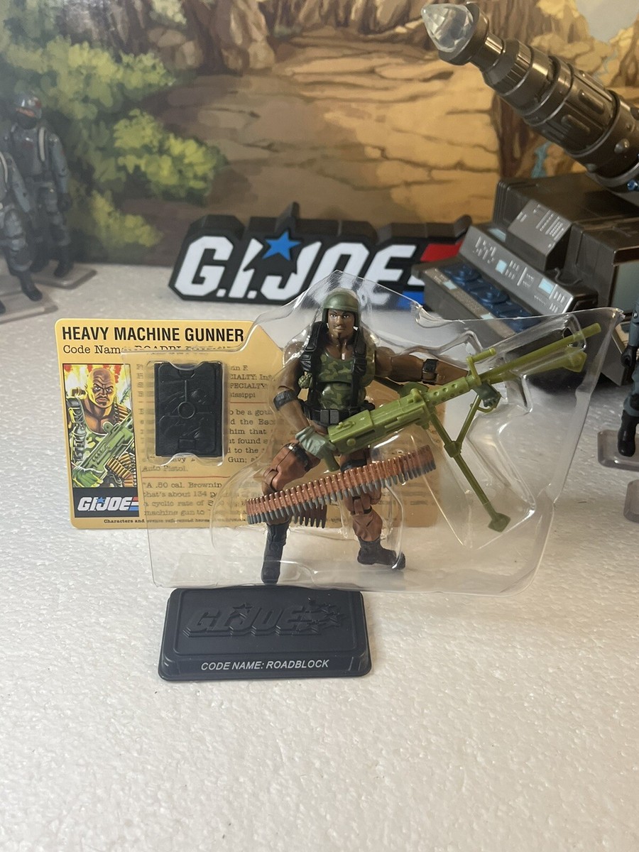 25Th: GI Joe Battle Pack #1: 2007 Machine Gunnner: ROADBLOCK(v16
