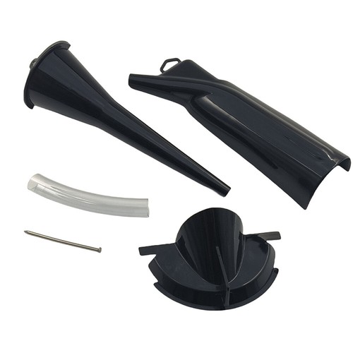 Kits de filtro de embudo de aceite sin goteo estuche primario de llenado de cárter de 9"" aptos para Harley - Imagen 3 de 14