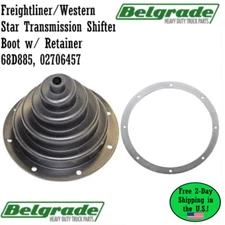 Freightliner/Western Star Transmission Shifter Boot w/ Retainer 68D885, 02706457