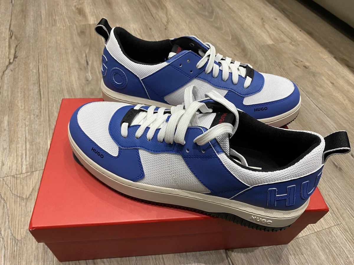 Boss white trainers uk deals