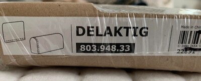 IKEA DELAKTIG Armrest Cushion Cover Tallmyra White Black New Sealed
