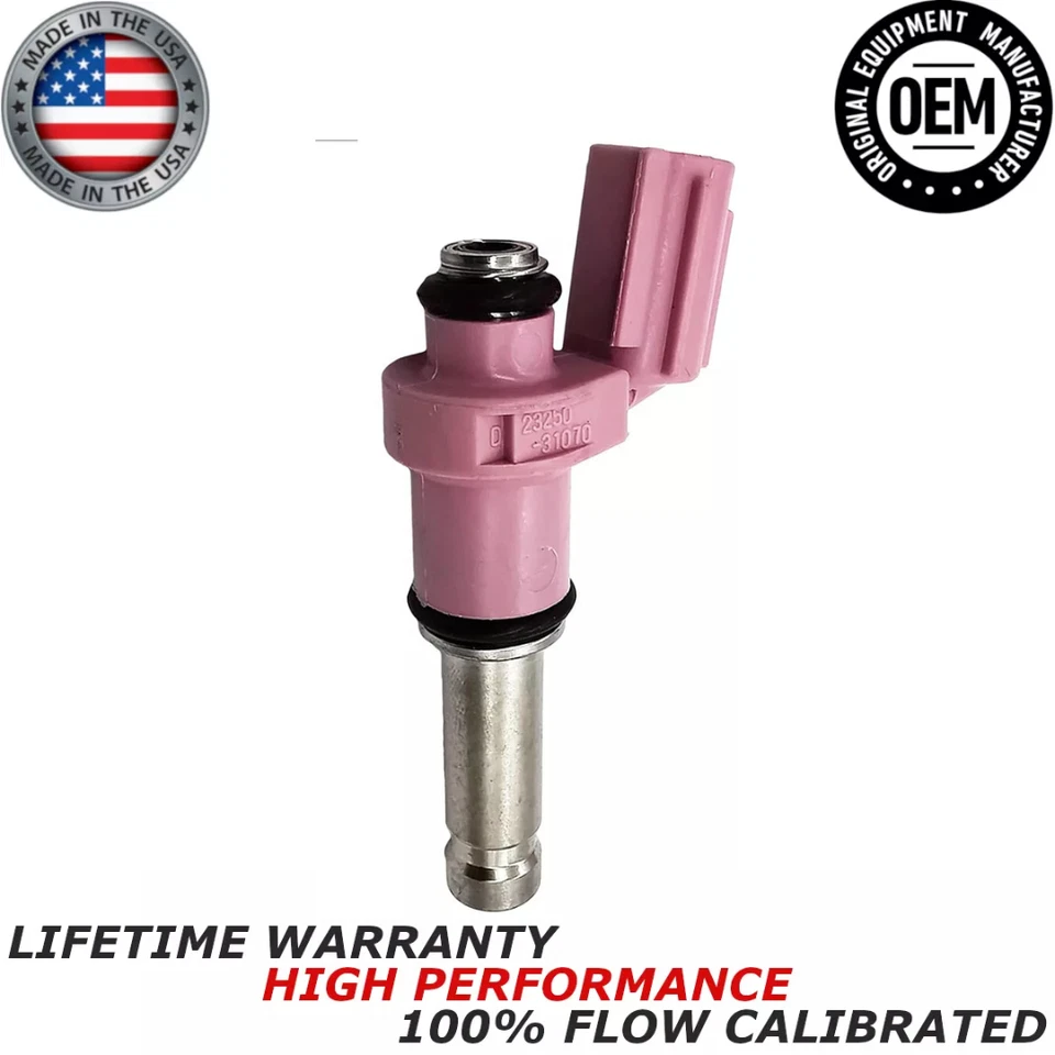 Inyectores de combustible X6 nuevos genuinos OEM DENSO para Lexus IS350 2006-2018 3,5 L V6 Foto 2 de 4