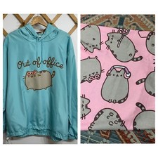 Pusheen Rain Jacket Hot Topic Yoga Towel Medi...
