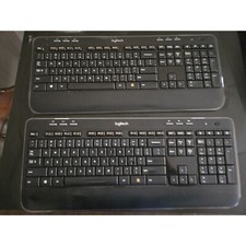 LOGITECH K520 USB Wireless Nano Keyboards Lot of 2 NO DONGLE