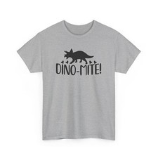 Dinosaur T-Shirt  Funny Prehistoric Tee  T-Rex Jurassic Lover Shirt Dino Mite