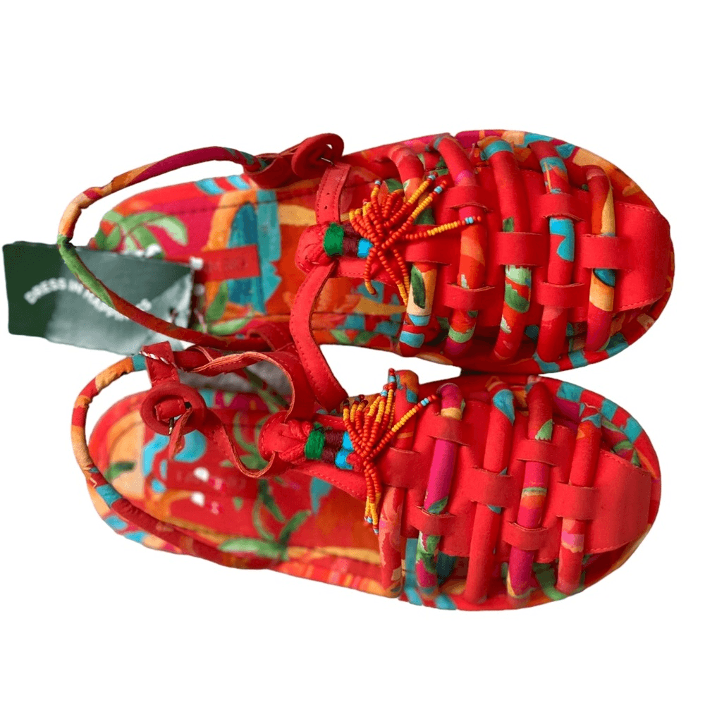 FARM Rio Tropical Tube Strap Sandals | eBay
