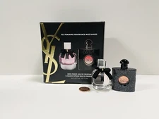Yves Saint Laurent Perfume Gift Set Black Opium Eau De Parfum Splash Dabber
