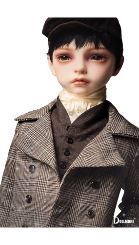 cocoriang Indy Mocha Brown Limited BJD Doll 8.4cm Painted Face