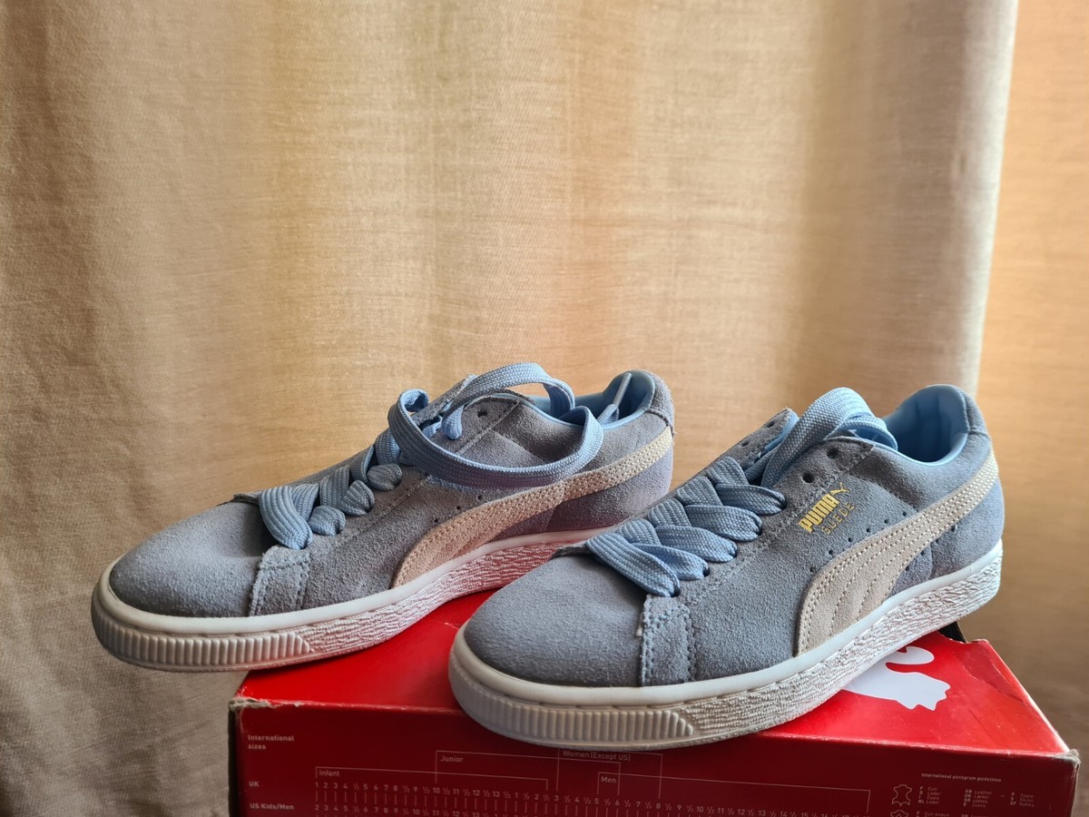 New! Vintage Puma Suede classic sneakers in blue horizon-puma