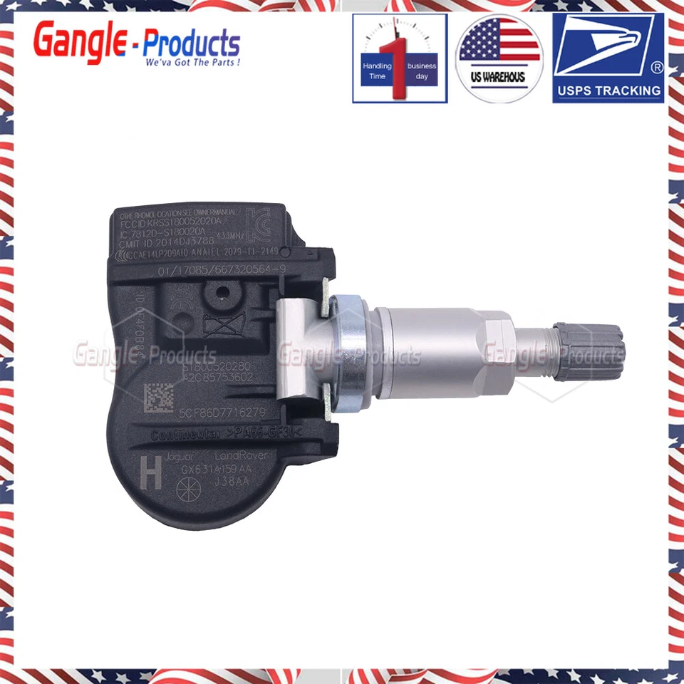 4x Tire Pressure Sensor GX631A159AA TPMS for Land Rover Range Rover Evoque 14-19 - Image 2 of 4