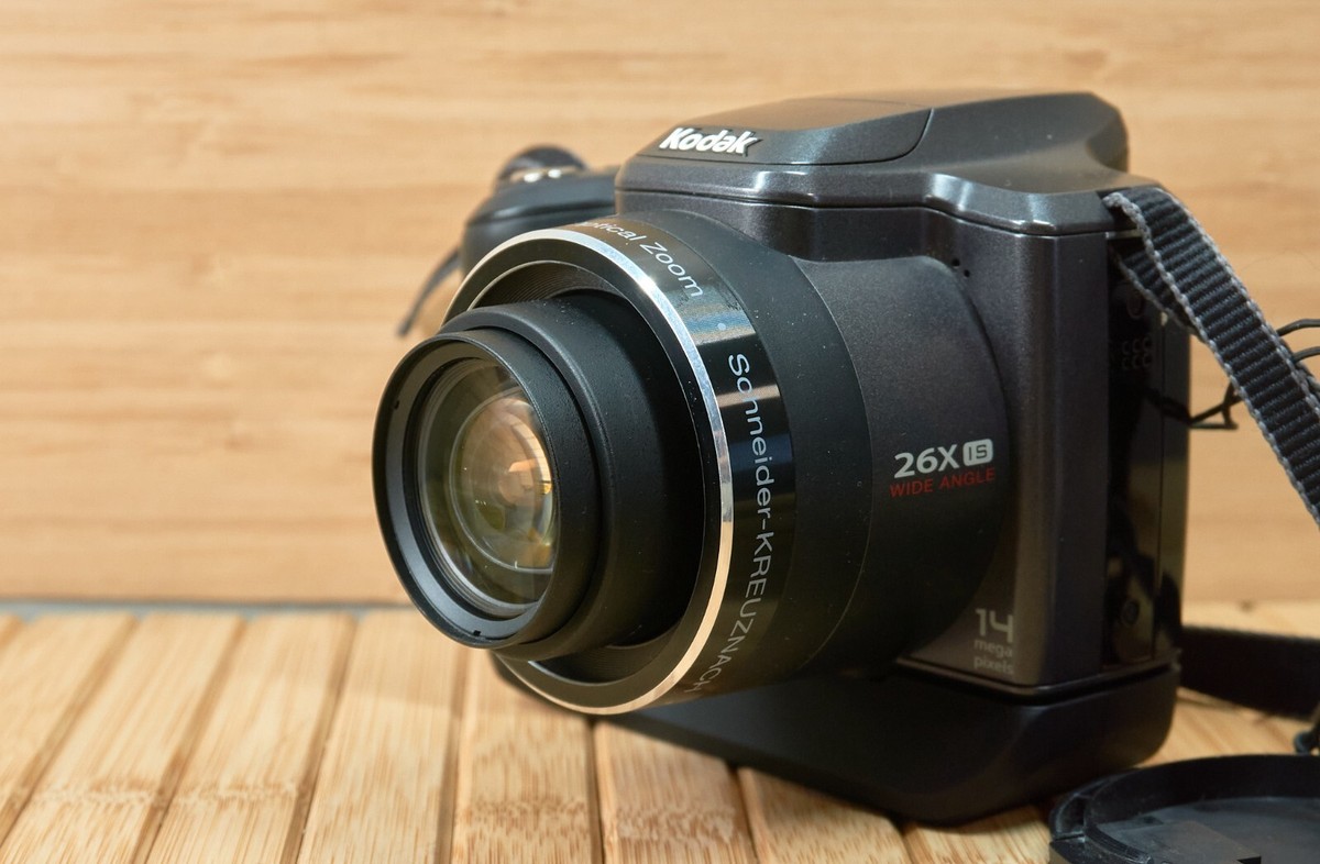 Lens Kodak Easyshare Z Kodak EasyShare Z915 Black MP Digital Camera