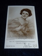 Marcella ALBANI - AK Ross 1746/1 - film, film, kino - podpisany, autograf, オートグラフ