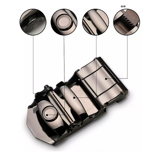 Hebilla de cinturón automática QHA para hombre para cinturones de trinquete de 35 mm de ancho regalo Q98A - Imagen 286 de 340