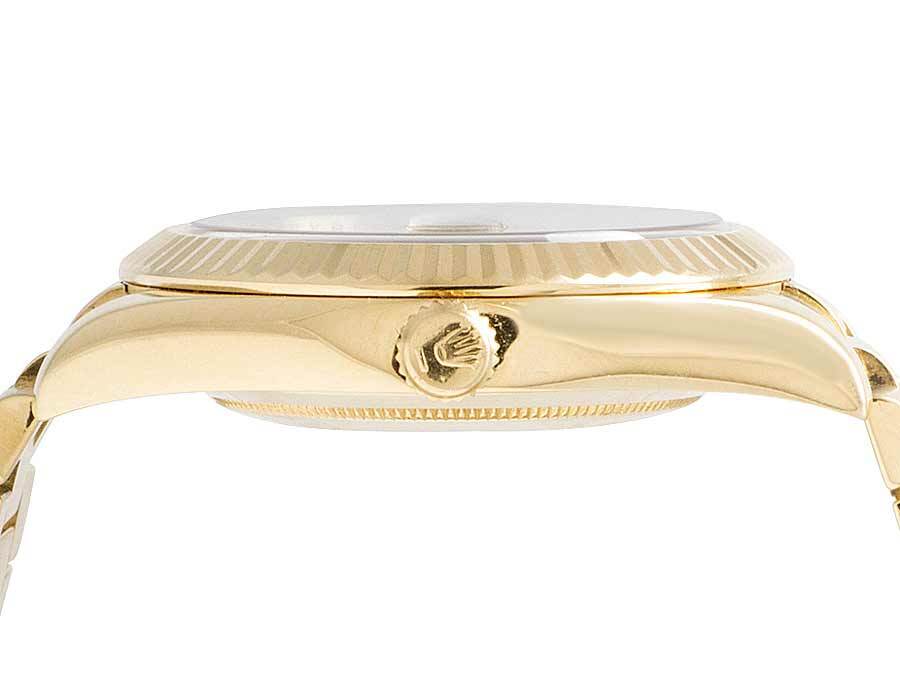 Mens Rolex 18K Yellow Gold Day-Date II 41MM President 218238