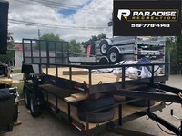2021 TRIUMPH TRAILERS TA82X16-35 OPEN SIDE PAINTED UTILITY ON SALE IN STOCK !