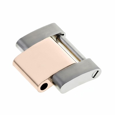 Oyster 18K Two Tone Watch Band Link For Rolex Datejust 2 41MM 116301, 116331 RG