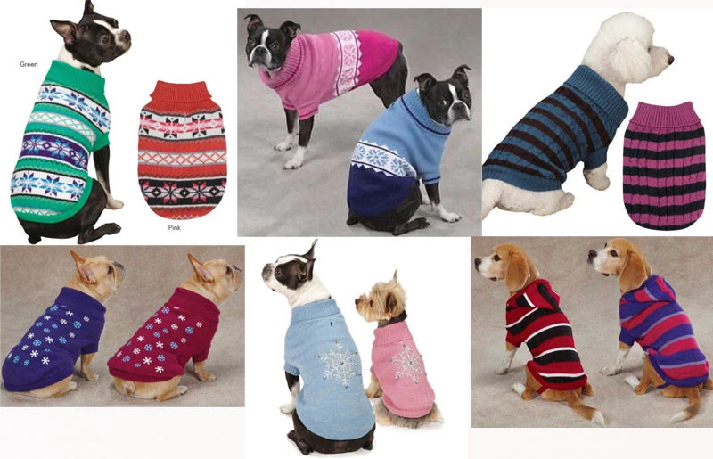 ZACK AND ZOEY CLOSEOUT DOG SWEATER PET SWEATERS ZACK ZOEY EAST SIDE COLLECTION XS-XL