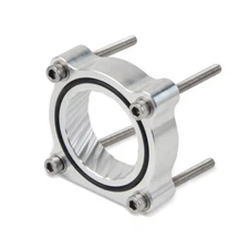 NICECNC Silver Throttle Body Spacer w/ Bolts Kit For Honda Civic 1.5L 2016-2018