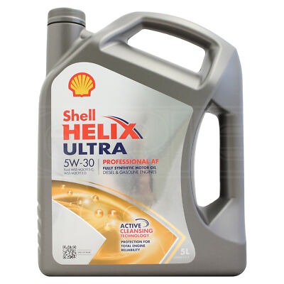 Shell Helix Ultra Professional AF 5W-30 5W30 Full Synth Engine Oil