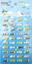 Funny Sticker World Oh Sushi Day Sticker Sheet KAWAII