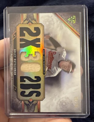 2024 Topps Triple Threads ADLEY RUTSCHMAN Game Used Relic 8/36 Orioles