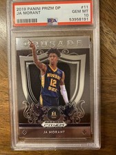 2019-20 Panini Prizm Draft Picks Rookie #11 Ja Morant Crusade SP PSA 10 💎🔥💎🔥