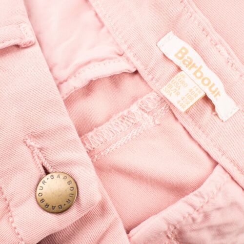 Pantalones chinos BARBOUR para mujer rosa elástico talla US 10 EU 40/L - Imagen 11 de 13