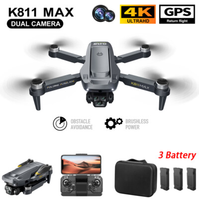 K811 MAX Drone GPS WIFI PFV 4K HD Camera Obstacle