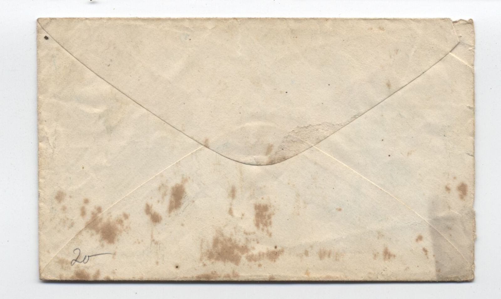 1850s U1 nesbitt envelope Dexter ME to Lowell MA [h.5270] Falak