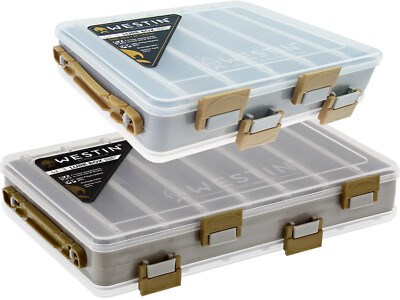 NEU Westin W3 Lure Box Double Sided S6 Fishing Kunstköderbox Hecht Barsch