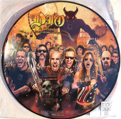 DIO and FRIENDS LP Stand Up And Shout For Cancer RECORD STORE Black Friday + PRO