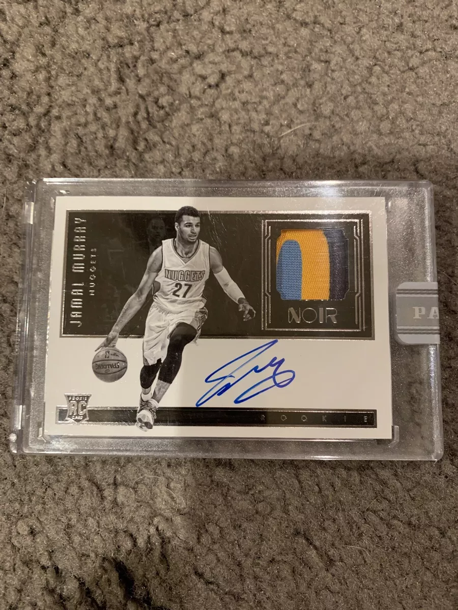 2016-17 PANINI BLACK BOX NOIR JAMAL MURRAY RC ROOKIE ON CARD AUTO