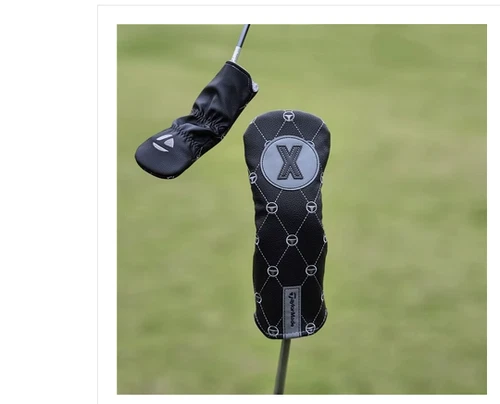 Schwarze Taylormade Golfschläger Headcovers Driver Fairway Hölzer Cover Head Covers Set - Bild 12 von 29