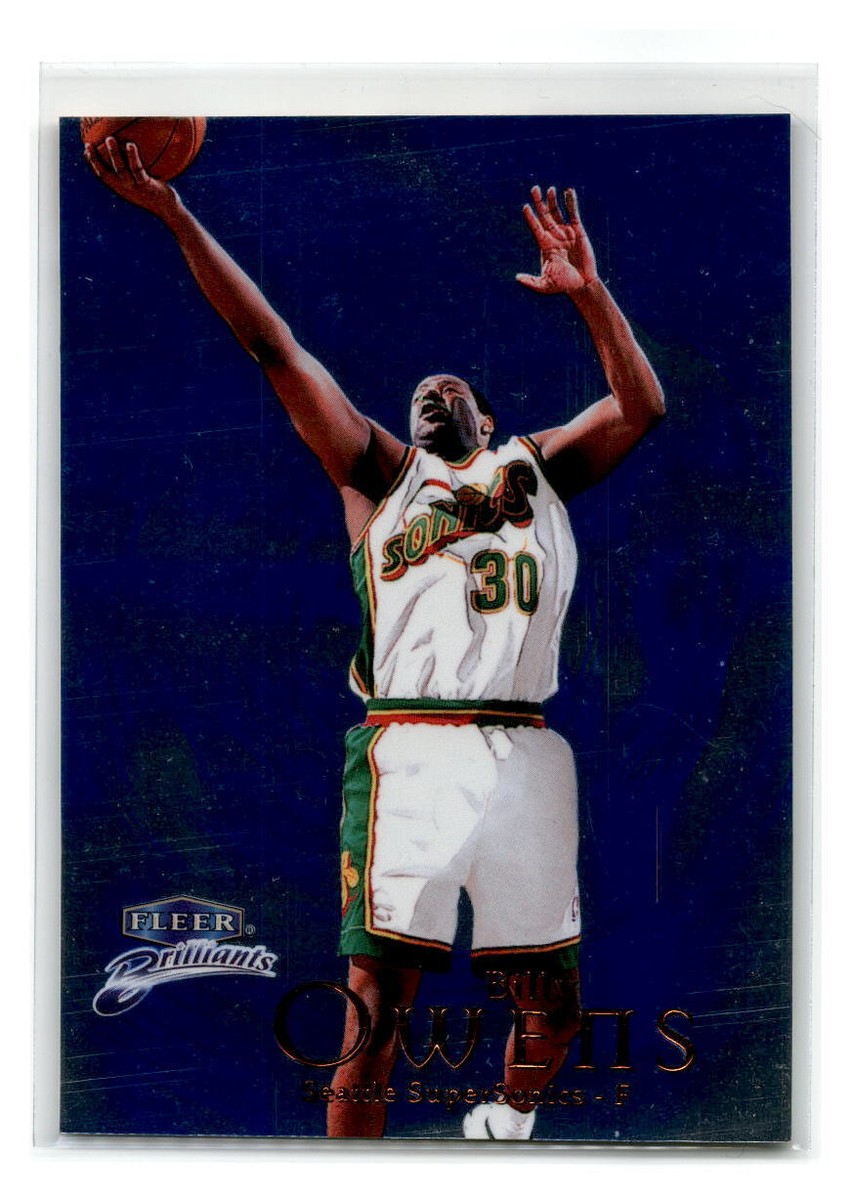 1998-99 Fleer Brilliants - #87B - Billy Owens Blue - Seattle