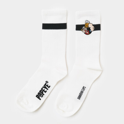 Bavarian Caps Sportsocken Popeye Socks Freizeitsocken Stickerei Neuheit Bier Neu