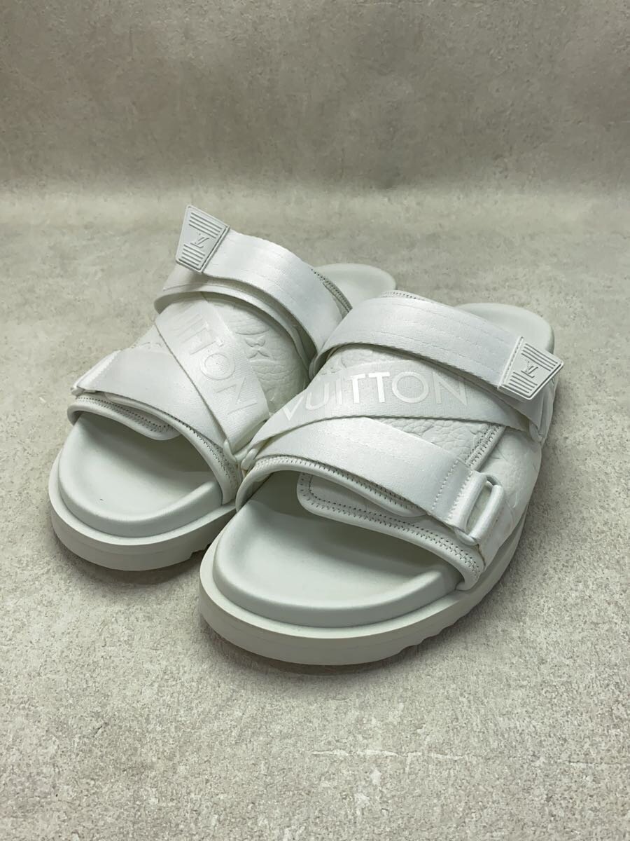 LOUIS VUITTON Honolulu Line Mules Sandals White Monogram UK LOUIS VUITTON Honolulu Line Mules Sandals White Monogram UK
