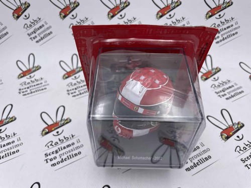 DIE CAST 1/5 " MICHAEL SCHUMACHER - 2002 " CASCHI DEI PILOTI FERRARI - Foto 3 di 3