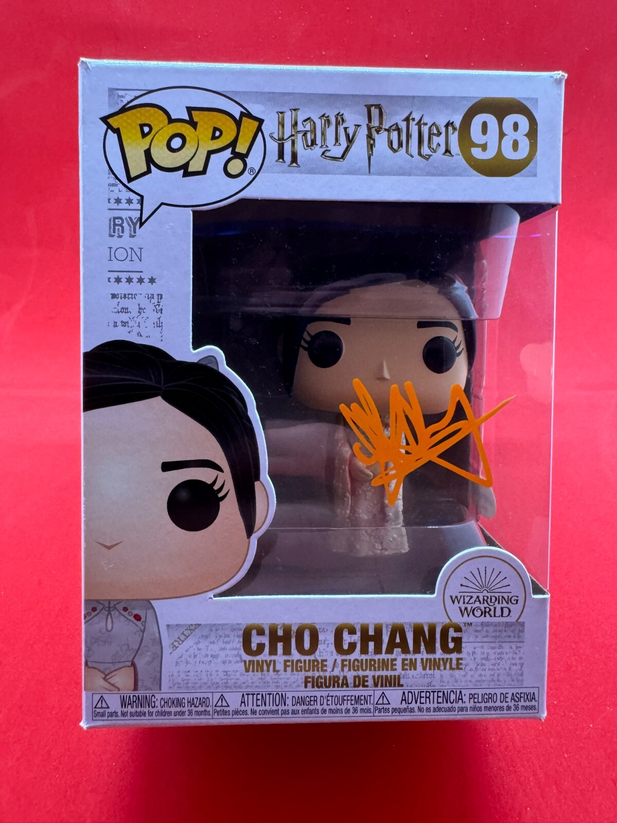 Katie Leung Signed Autogramm Funko Pop Harry Potter In Person