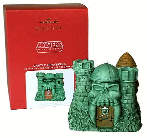 Hallmark 2021 Castle Grayskull Masters of Universe Keepsake Xmas Ornament NIB