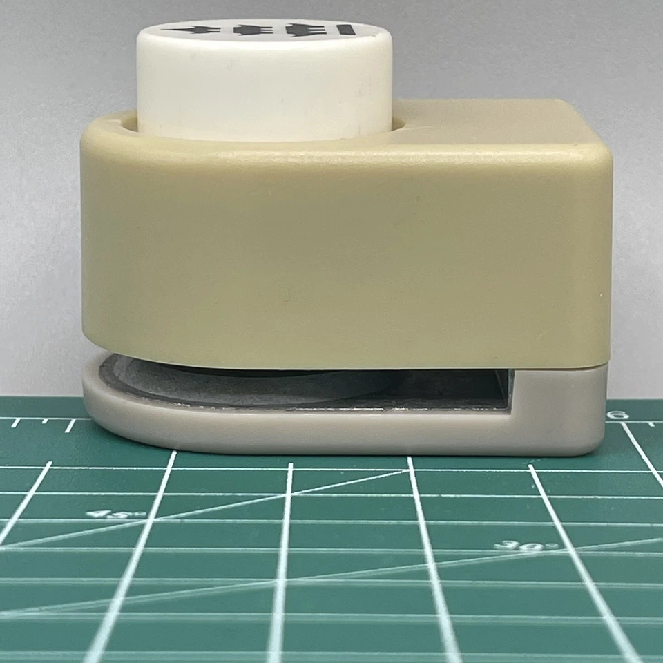 All Night Media - японский замок - перфоратор для бумаги винтажный Apprx 3/4 дюйма  - Изображение 4 из 4