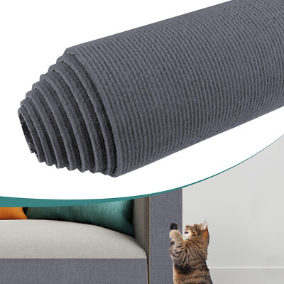 #ad Cat Scratching Mat 78.7quot;x15.8quot; Trimmable Self Adhesive Pet Furniture Protector $12.99