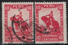 PERU:1934-35 SC#319 Used Pizarro