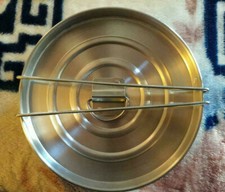 FLANERA MEXICANA 100% ALUMINIO (Fabricante de flanes) por EKCO con pestillo - Tapa de 6 tazas.