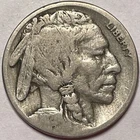 1921-S Buffalo Nickel Choice Very Good VG+ Coin #17347