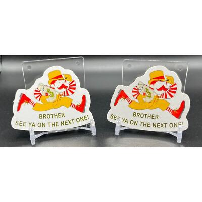 2 sticker pack Brother See Ya on The Next One Hard Hat Union Sticker