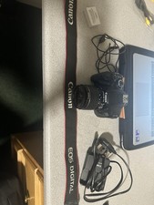 Cannon EOS 600D Digital SLR Camera With Strap, Charger And Battery Pack