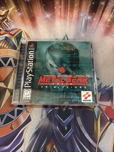 Metal Gear Solid VR Missions (Sony PlayStation) PS1 CIB w/Manual & Reg Card